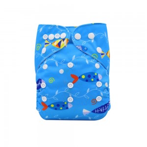 YIFASHIONBABY Pocket Baby Cloth Nappies – Little Fish YI57