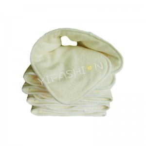 YIFASHION 100pcs/pack 4-Layers Antibacterial Breathable Liners Organic Bamboo Soakers 100BM