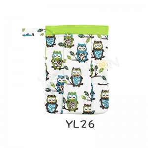 YIFASHIONBABY 1pc Reusable Baby Hanging Stroller Bag, Washable Nappy Bag YL26