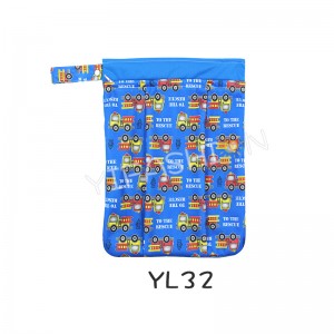 YIFASHIONBABY 1pc Cool Boy Truck Double Compartment Waterproof Wet/Dry Storage Bags YL32