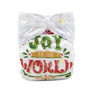 YIFASHIONBABY 1pc White Neutral Pocket Diapers+1pc Microfiber Insert – DD08(Joy World)