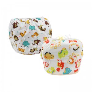 YIFASHIONBABY 2pcs/pack Netural Animal Breathable Swimming Nappy, Adjust Swim Diaper For baby 0-2ages YY-Z08